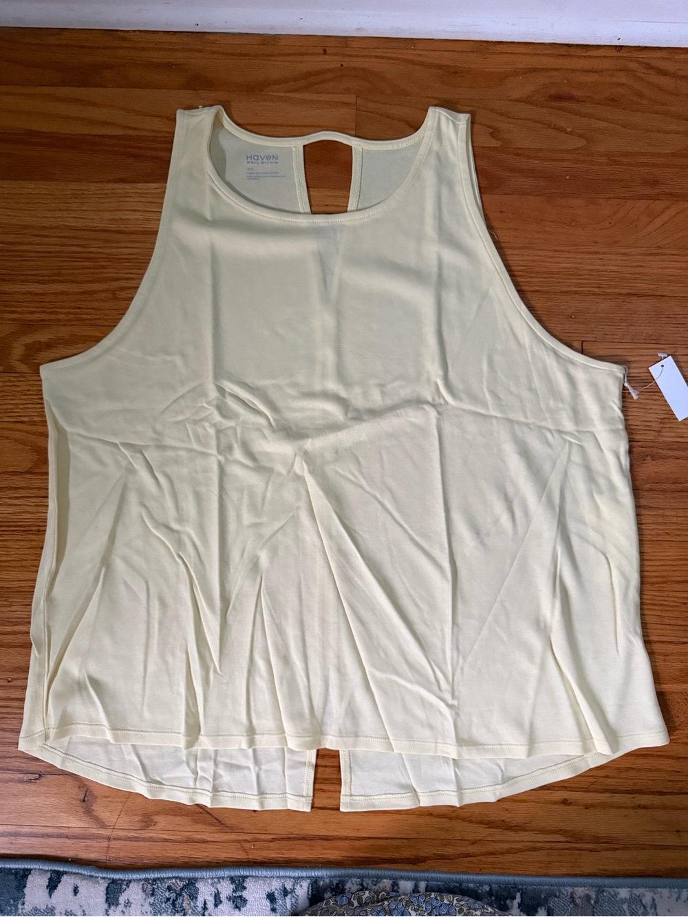 YELLOW Cotton Tank